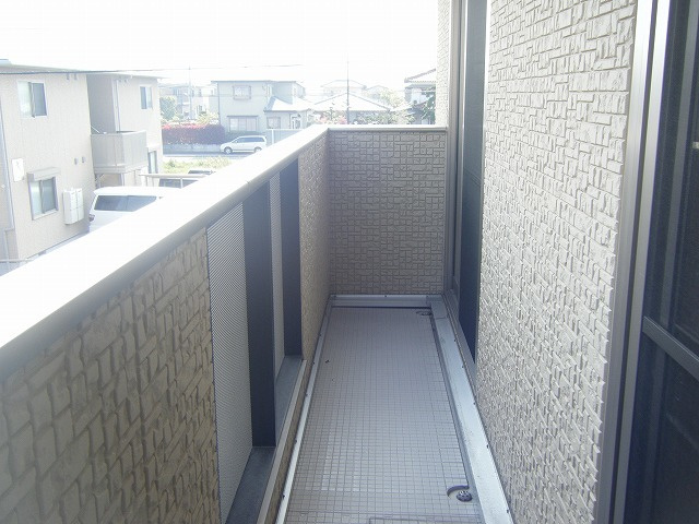 ジュノーⅤのバルコニー