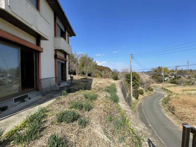 日立市山部中古住宅の庭