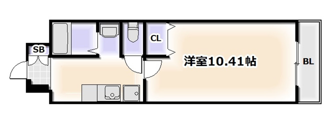 【間取り】 | オリエンス夕陽丘