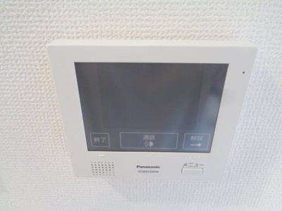 【セキュリティ】 | D-roomトラベシア | TV付きインターホン
