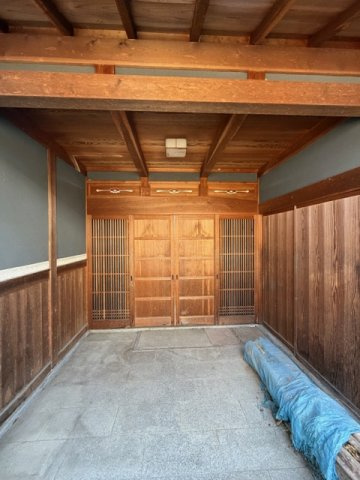 斑鳩町龍田北４丁目　中古戸建の外観|立派な門構え(^^)/