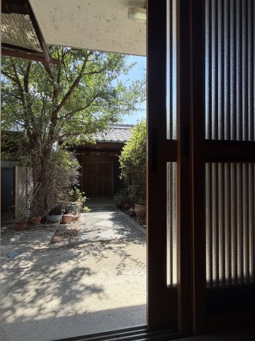 斑鳩町龍田北４丁目　中古戸建の外観|立派な門構え(^^)/