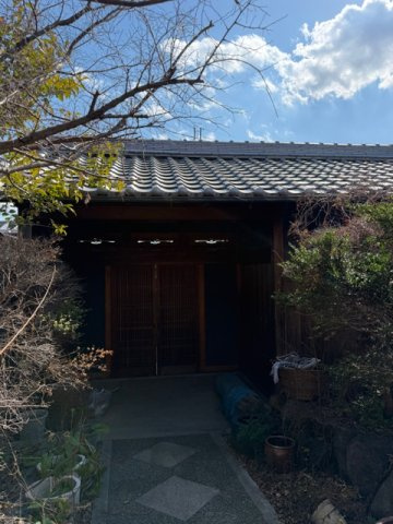 斑鳩町龍田北４丁目　中古戸建の外観|立派な門構え(^^)/