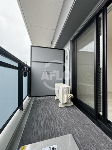 S-RESIDENCE難波大国町Tresのバルコニー|S-RESIDENCE難波大国町Tres　(エスレジデンスナンバダイコクチョウ)　バルコニー