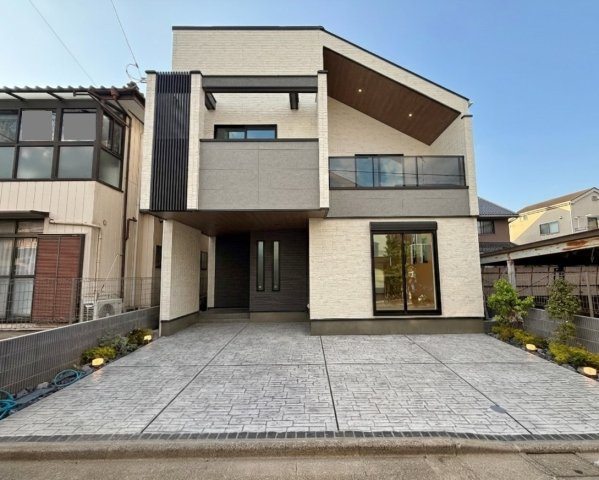 練馬区石神井町7丁目 限定1棟の外観パース|イラストは図面を基に起こしたもので実際のものとは多少異なる場合がございます