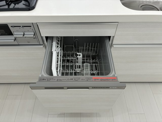 鷺沼さくら公園スカイマンションのキッチン|食洗機