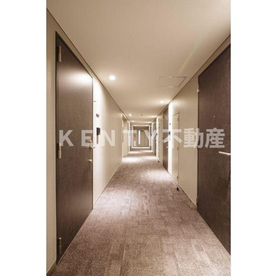 【ロビー】 | ジニア不動前 | ゆとりのあるロビーです