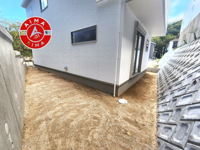 大野城市乙金東2丁目第3-2棟（1号棟）の庭|お庭で自由な時間を過ごせます。