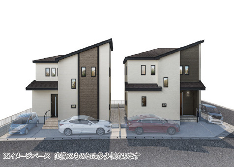 【外観パース】 | 明石市大久保町高丘１丁目（全2棟）A号棟
