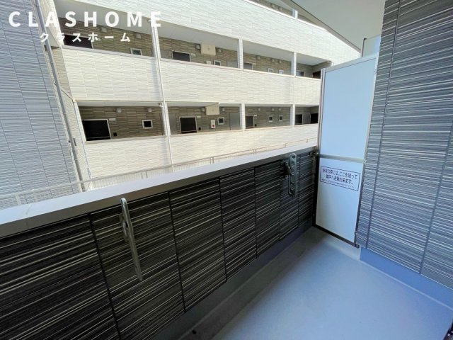 TIERRA安城 WEST　　刈谷市近郊の賃貸ならクラスホーム刈谷店のバルコニー|同物件の別部屋になります。