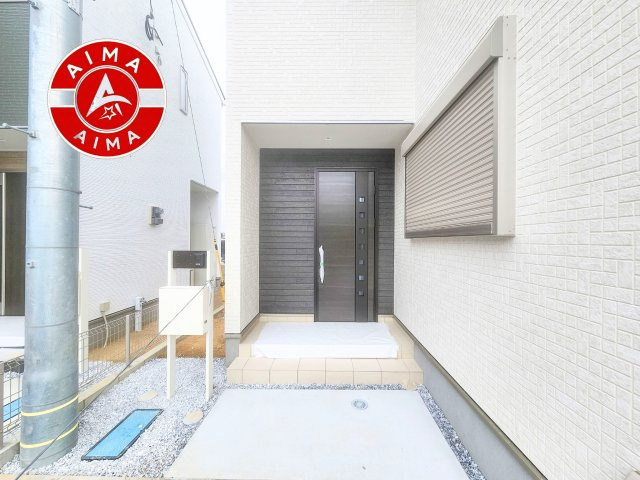 大野城市乙金東2丁目第3-2棟（2号棟）の外観：施工例|おでかけの時も帰った時も、「我が家」を最初に感じでもらえる素敵な空間に。