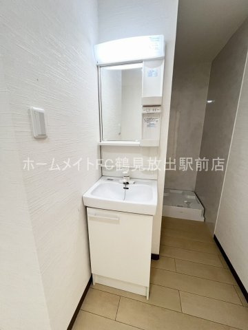 大阪市鶴見区今津中１丁目の賃貸マンションの独立洗面台