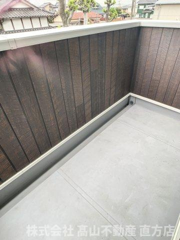 オーブ・ソレイユⅡのバルコニー