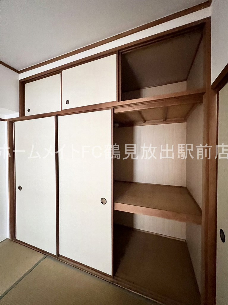 大阪市鶴見区諸口３丁目の賃貸マンションの収納