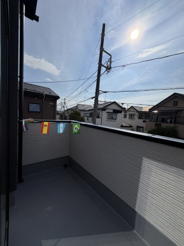 《仲介手数料無料》上尾市東町１丁目6-11新築一戸建てリガーレのバルコニー