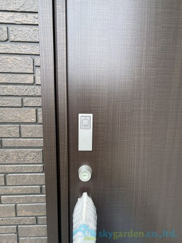 平塚市豊田宮下　全２棟A号棟の防犯設備