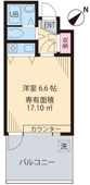 広いバルコニー