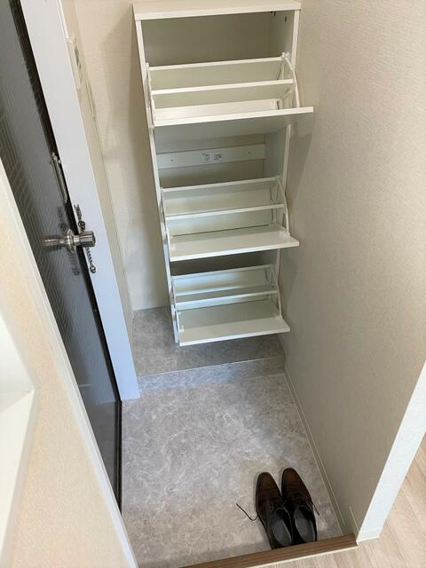玄関土間／靴収納