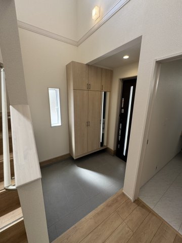 熊谷市赤城町１丁目　の玄関|１号棟現地玄関（2026年05月04日）撮影
