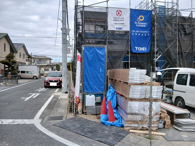 熊谷市赤城町１丁目　の前面道路含む現地写真|現地前面道路（2026年02月17日）撮影