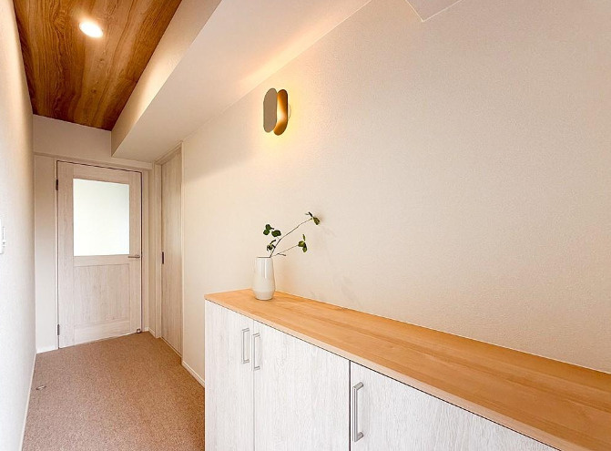 サンライフ本山の玄関|シューズボックス有