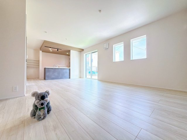 【居間・リビング】 | 前橋市朝倉町3丁目　平屋　新築住宅
