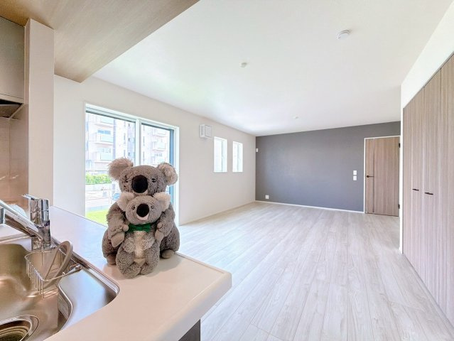 【居間・リビング】 | 前橋市朝倉町3丁目　平屋　新築住宅