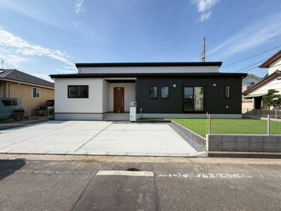 【外観】 | 前橋市朝倉町3丁目　平屋　新築住宅