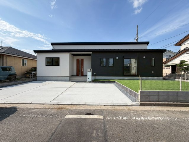 【外観】 | 前橋市朝倉町3丁目　平屋　新築住宅