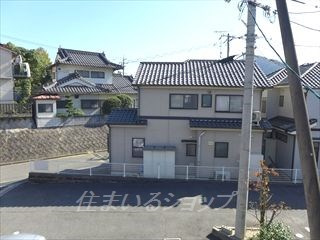 広島市安佐北区亀山６丁目のアパートの展望|募集のお部屋（201号室）からの眺望です