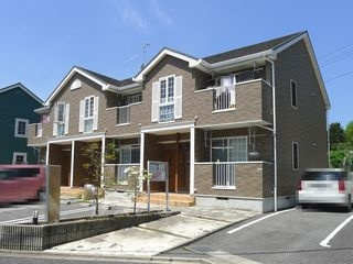 広島市安佐北区亀山６丁目のアパートの駐車場