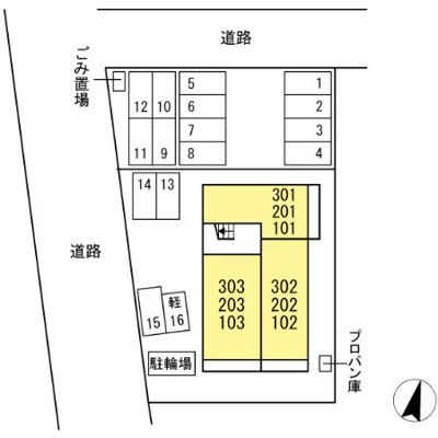 【区画図】 | D-roomあおば