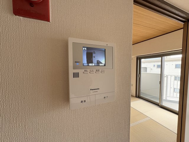 ハイコーポ長岡京B棟503のセキュリティ|録画機能付きモニターホン