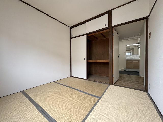 ハイコーポ長岡京B棟の和室|北側　和室