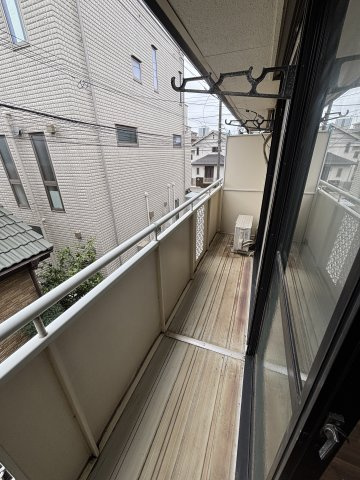 ハイツひるみFのバルコニー