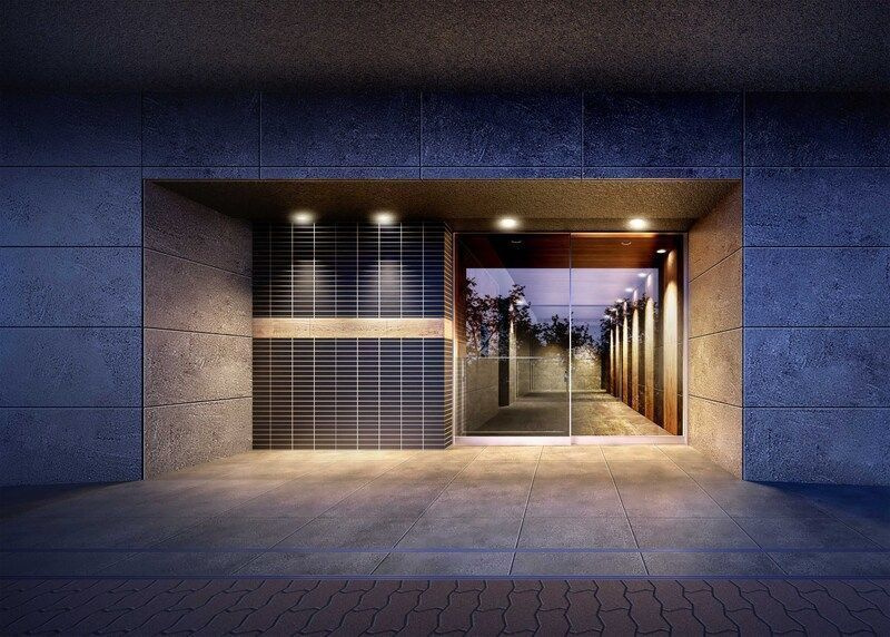 レガリス亀戸のエントランス