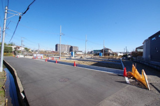 【前面道路含む現地写真】 | 【仲介手数料無料！！】稲城市押立　新築戸建て（全13棟）2号棟　5880万円