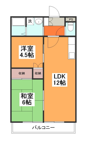 【間取り】 | ニューハイツ昭島