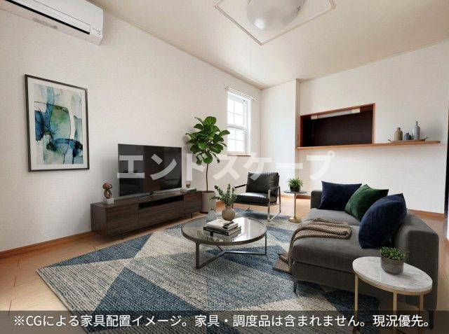 ひまわり　Ａの居間・リビング|高崎、前橋のお部屋探しはエンドスケープまで！お客様の理想お聞かせ下さい♪