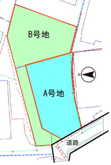 【土地図】 | 首里久場川町2丁目　【B号地】土地