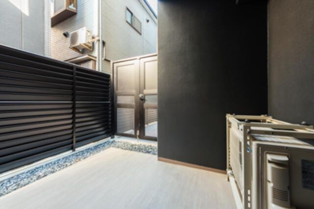 ラフォンテ田端のバルコニー