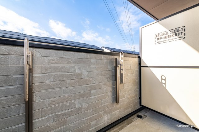 アガパンサス　Ⅱのバルコニー