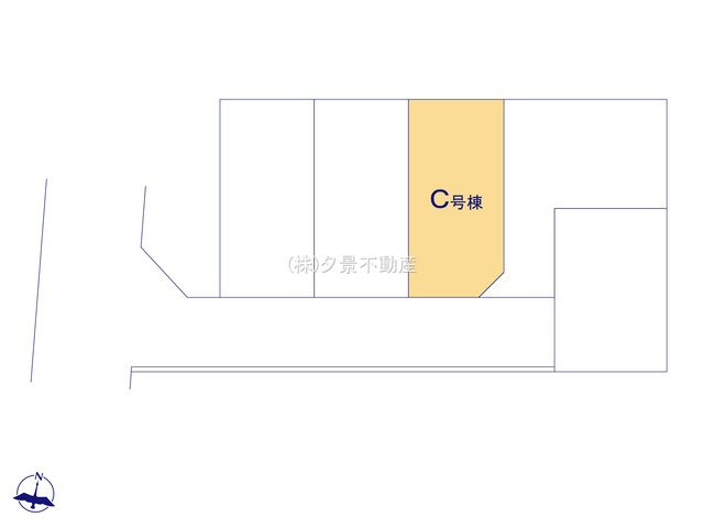 《仲介手数料無料》中央区鈴谷７丁目10新築一戸建てハートフルタウンの区画図
