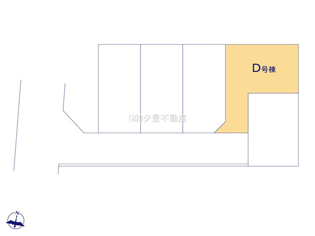 《仲介手数料無料》中央区鈴谷７丁目10新築一戸建てハートフルタウンの区画図