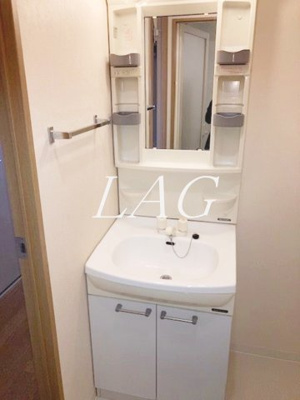 【洗面所】 | グランドテラス深見台  | 独立洗面台です。