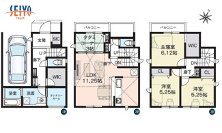 【間取り】 | ☆安芸区船越南３丁目　新規分譲☆