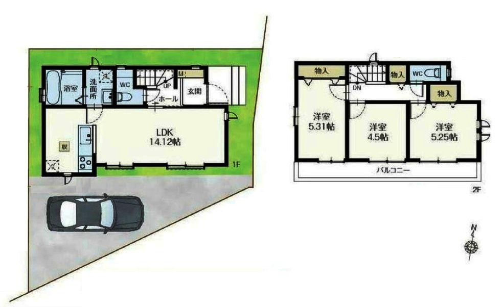 東久留米市南沢4丁目・全1棟　新築一戸建