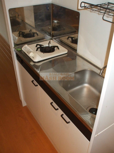 中野区大和町３丁目のアパートのキッチン