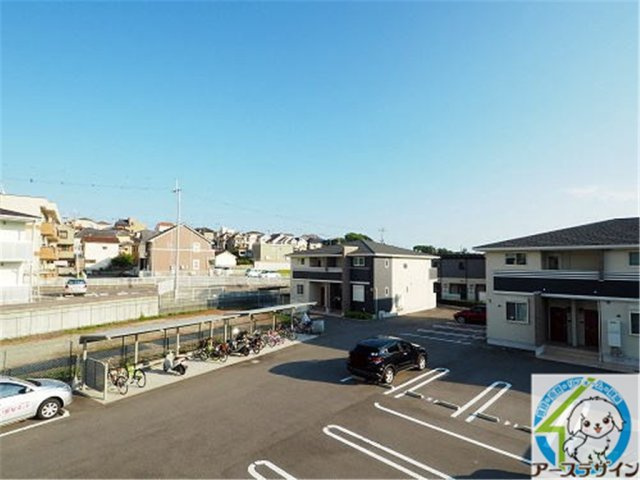 フォレストメゾンⅡの駐車場|※パース写真