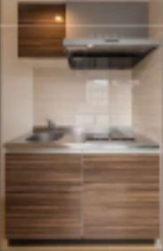 レピュア大島レジデンスのキッチン